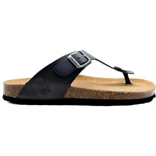 Low-Top Sneaker - 1856 ® Eco Leather Thong Sandal charcoal (W/ - für Damen - thies - Modalova