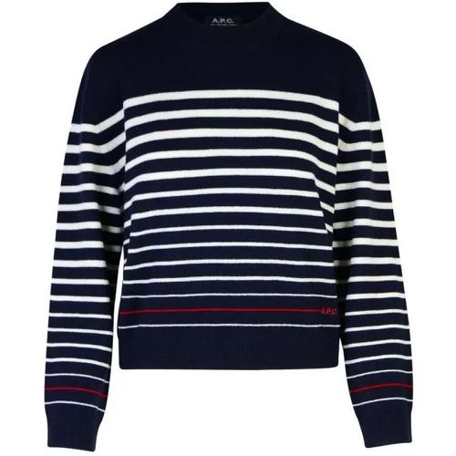 Billie' Navy Wool Sweater - Größe L - blue - A.P.C. - Modalova