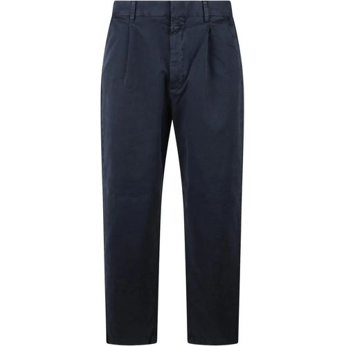 Blomberg Wide Trousers - Größe 32 - blau - closed - Modalova