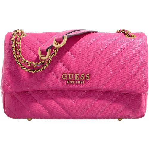 Crossbody Bags - Jania Convertible Xbody Flap - Gr. unisize - in Rosa - für Damen - Guess - Modalova