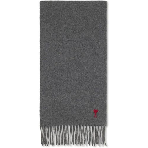 Tücher & Schals - Scarfs Gris Fonce - Gr. unisize - in - für Damen - AMI Paris - Modalova