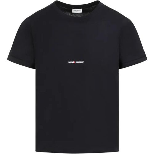 Crew Neck T-Shirt - Größe L - Saint Laurent - Modalova