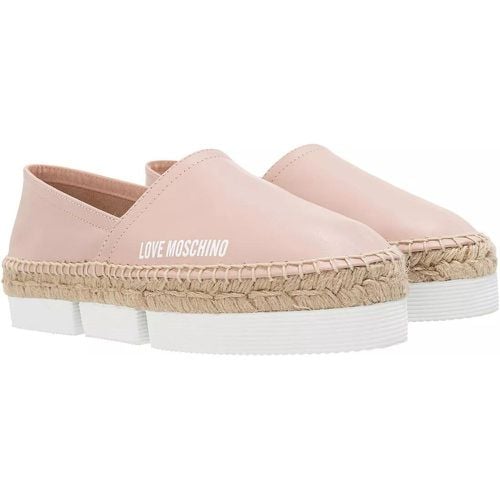 Espadrilles - Scarpad Espam35 Vitello - Gr. 40 (EU) - in Gold - für Damen - Love Moschino - Modalova