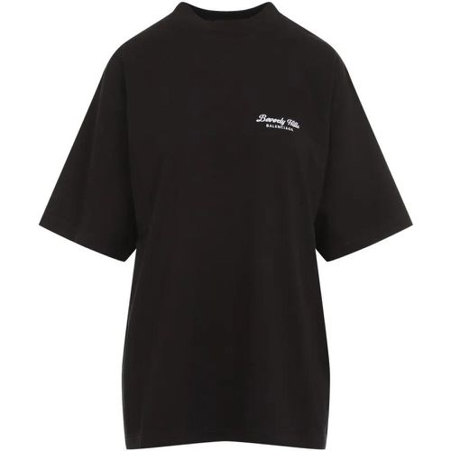 Medium Fit T-Shirt - Größe S - schwarz - Balenciaga - Modalova