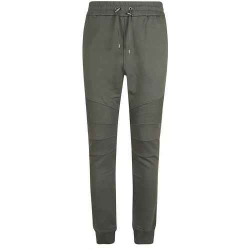 Cotton Jogging Trousers With Adjustable Waistband - Größe L - Balmain - Modalova