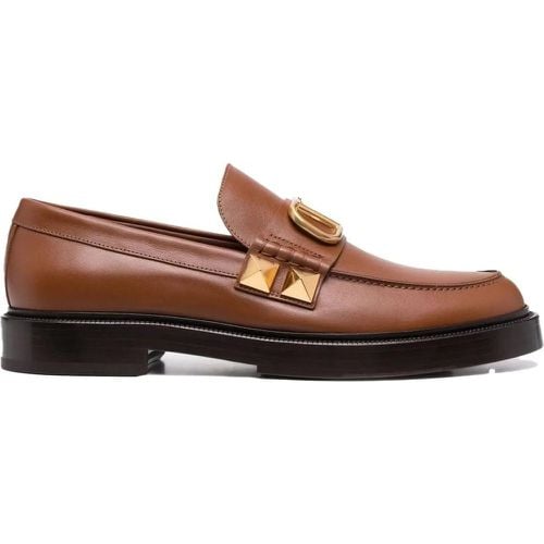 Loafer - Garavani Flat shoes Brown - Gr. 40 (EU) - in - für Damen - Valentino - Modalova