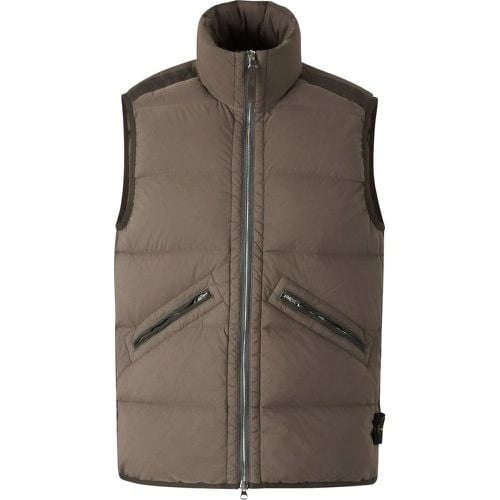 Logo Quilted Vest - Größe S - Stone Island - Modalova