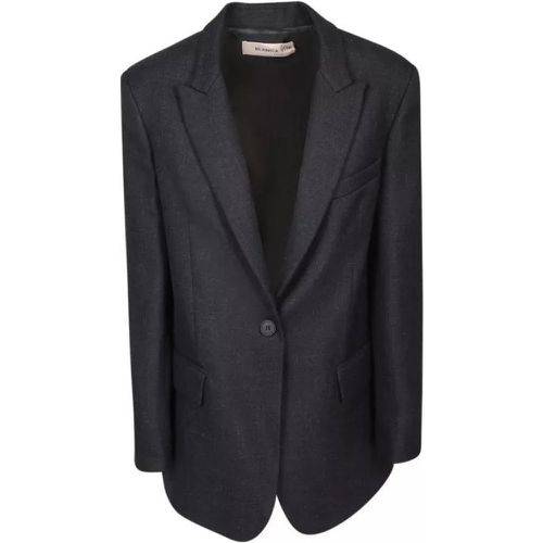Wool-Blend Jacket - Größe 38 - black - Blanca Vita - Modalova