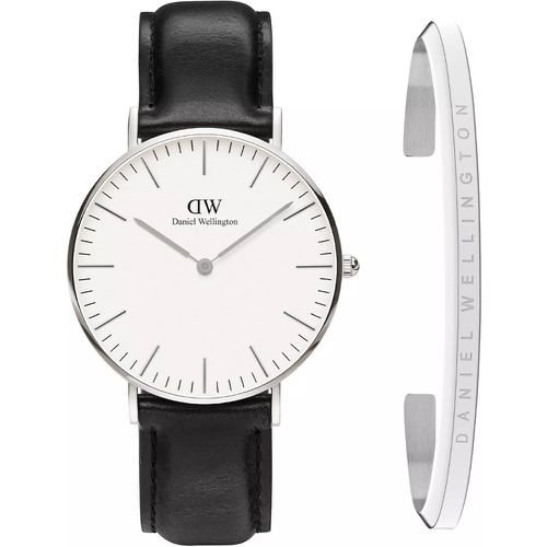 Uhren - Dw Combo Sheffield S/S + Classic Cuff Ss L - Gr. unisize - in Silber - für Damen - Daniel Wellington - Modalova