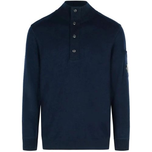 Pull kraag navy - Größe M - CP Company - Modalova