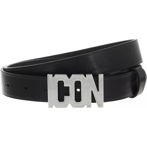 Gürtel - Icon Buckle Belt Leather - Gr. 80 - in - für Damen - Dsquared2 - Modalova