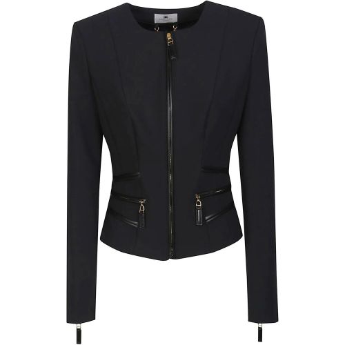Jacket Black - Größe 40 - Elisabetta Franchi - Modalova