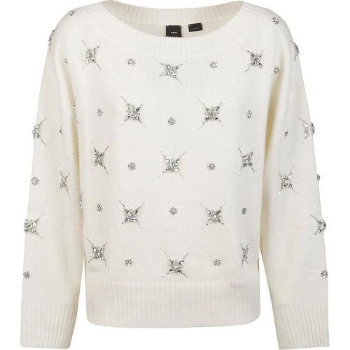 Scottish Fold Sweater White - Größe S - pinko - Modalova