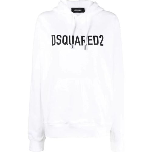 Felpa white - Größe L - Dsquared2 - Modalova