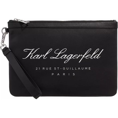 Pochettes - Hotel Karl Sm Pouch Tech Leath - Gr. unisize - in - für Damen - Karl Lagerfeld - Modalova