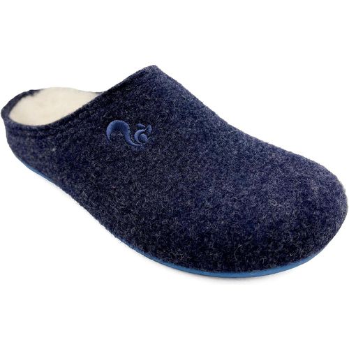 Sneakers - 1856 ® Recycled Wool Slippers dark navy blue - Gr. 37 (EU) - in - für Damen - thies - Modalova