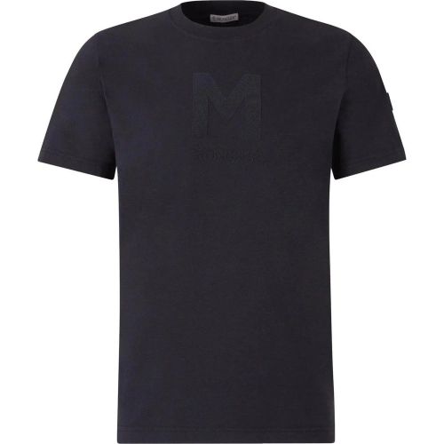 Cotton Logo T-shirt - Größe L - Moncler - Modalova