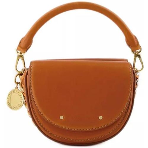 Shopper - Flap Alter Mat Bag - Vegan Leather - Brown - Gr. unisize - in - für Damen - Stella Mccartney - Modalova