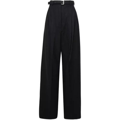 Kiens' Black Virgin Wool Pants - Größe 40 - black - SPORTMAX - Modalova