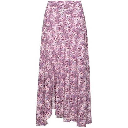 Sakura' Mallow Silk Blend Skirt - Größe 36 - pink - Isabel marant - Modalova