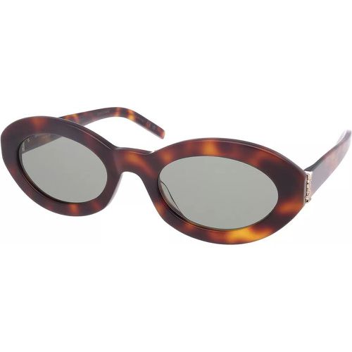Sonnenbrille - SL M136-002 - Gr. unisize - in Braun - für Damen - Saint Laurent - Modalova