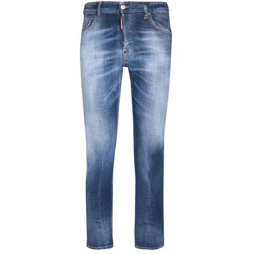 Blue Slim Jeans - Größe 46 - blue - Dsquared2 - Modalova