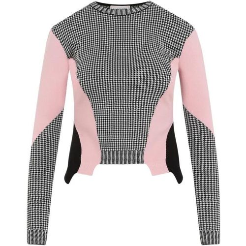 Houndstooth Wool Pullover - Größe XS - alexander mcqueen - Modalova