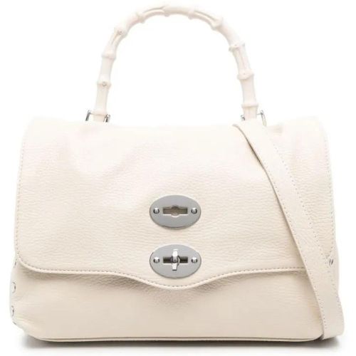 Shopper - Off-White Leather Handbag - Gr. unisize - in - für Damen - Zanellato - Modalova