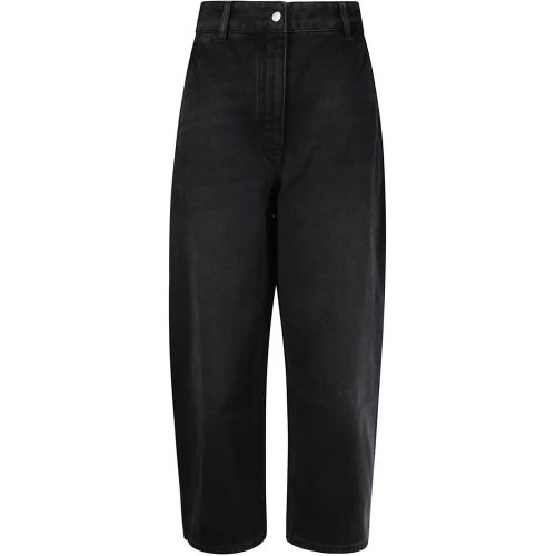 Baggy Fit High-Waisted Trousers With Four-Pocket - Größe 38 - Studio Nicholson - Modalova