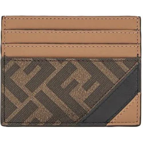 Portemonnaies - Card Case Pu Ff 1974/Vit - Gr. unisize - in - für Damen - Fendi - Modalova