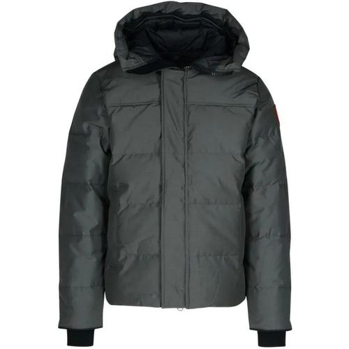 Macmillan' Grey Cotton Blend Down Jacket - Größe L - Canada Goose - Modalova