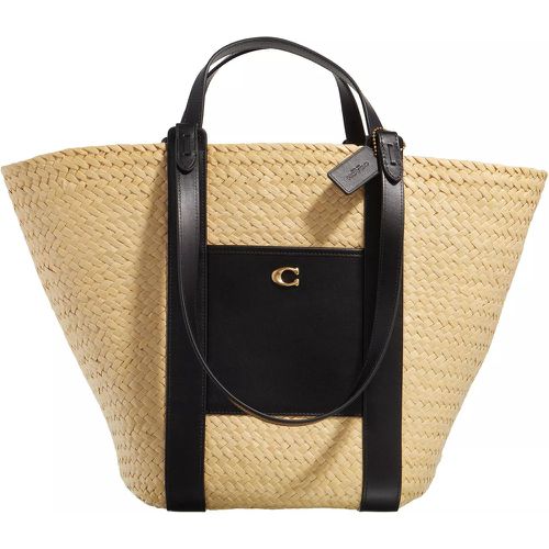 Tote - Straw Pocket Tote - Gr. unisize - in - für Damen - Coach - Modalova