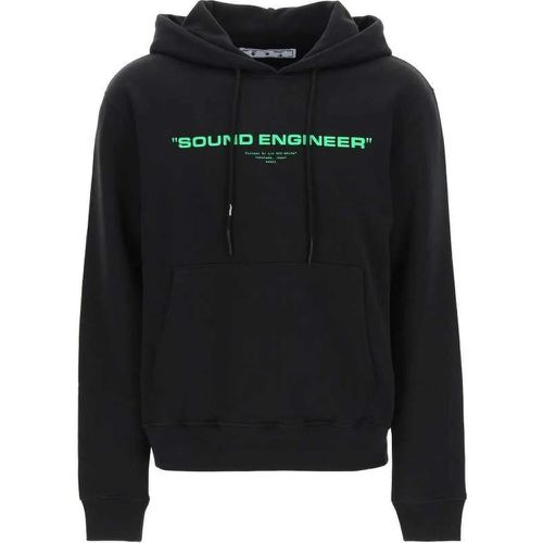 Logo Hooded Sweatshirt - Größe XS - Off-White - Modalova