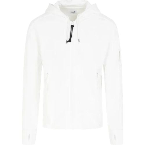 Gauze White Cotton Hoodie - Größe XL - CP Company - Modalova