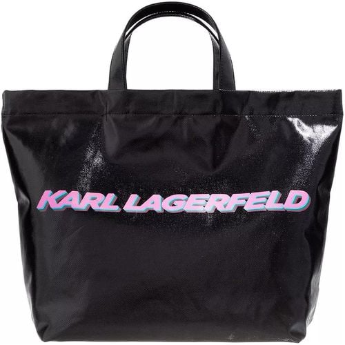 Totes & Shopper - K/Futuristic Logo Coated Tote - Gr. unisize - in - für Damen - Karl Lagerfeld - Modalova