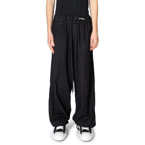 WIDE TROUSERS BLACK - Größe 46 - Maison Mihara Yasuhiro - Modalova