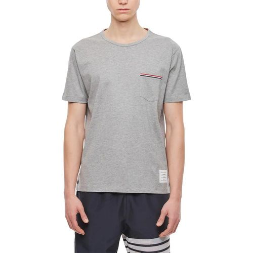 Ss Rwb Pocket Jersey Cotton T-Shirt - Größe 1 - Thom Browne - Modalova