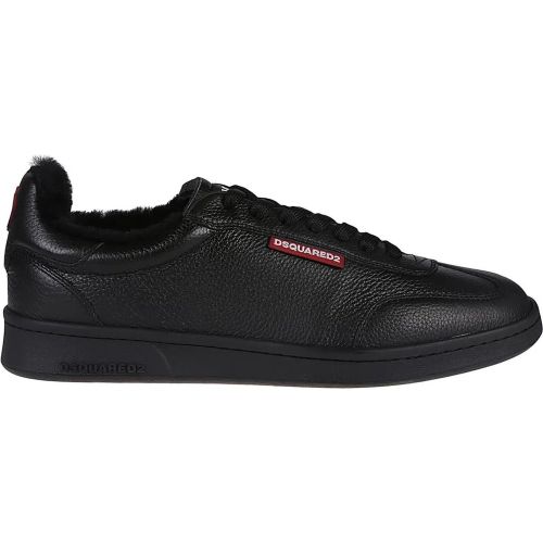 Low-Top Sneaker - Boxer Lace-up Low Top Sneakers Black - Gr. 41 (EU) - in - für Damen - Dsquared2 - Modalova