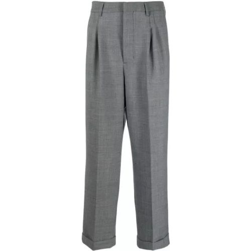Carott Fit Trousers - Größe 46 - gray - AMI Paris - Modalova
