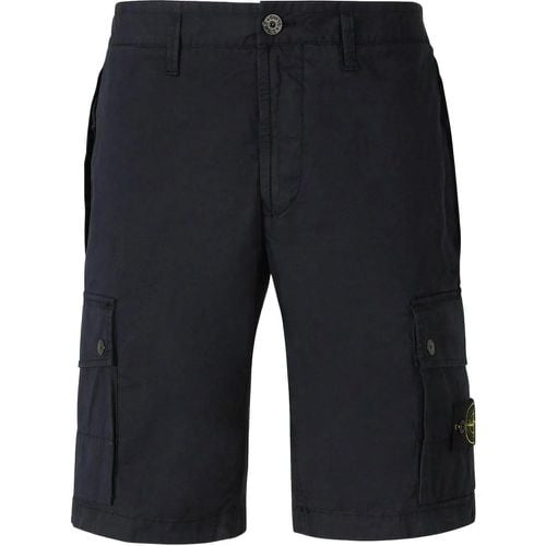 Logo Cargo Bermuda Shorts - Größe 28 - Stone Island - Modalova