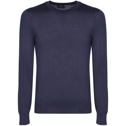 Roundneck Sweater - Größe 48 - blue - Brioni - Modalova