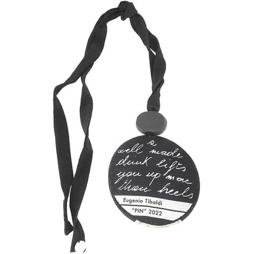 Halskette - Fabric Print Pendant Necklace - Gr. unisize - in Mehrfarbig - für Damen - Maria Calderara - Modalova