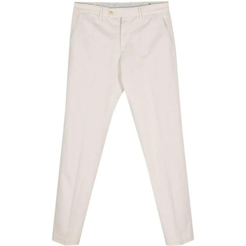 Almond Cotton Trousers - Größe 36 - BORRELLI - Modalova