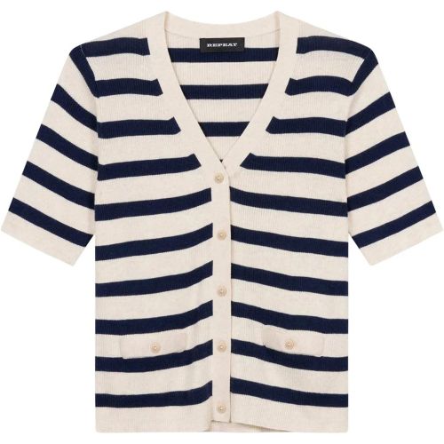 Gestreept vest - Größe 42 - REPEAT CASHMERE - Modalova