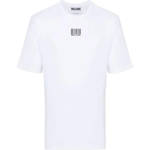 T-shirts and Polos White - Größe S - weiß - Moschino - Modalova