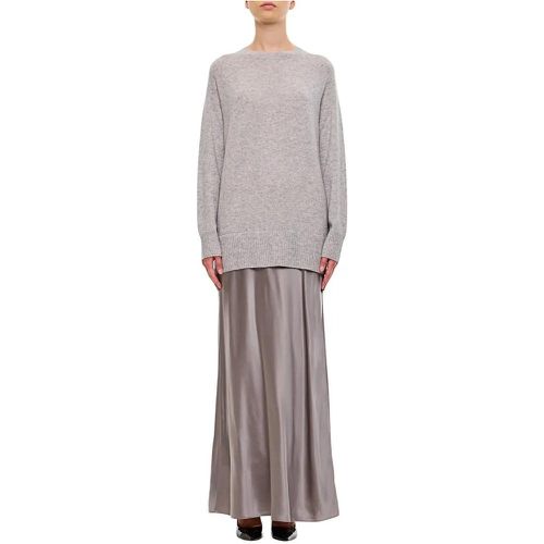 Monument Cashmere And Silk Long Dress - Größe S - grau - Christopher Esber - Modalova