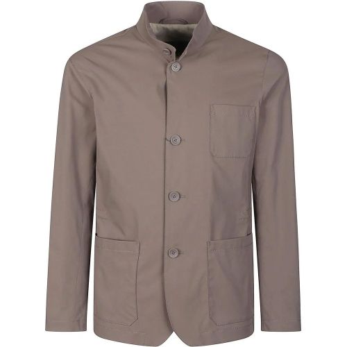 Cotton Fell Down Jacket Brown - Größe 48 - Herno - Modalova