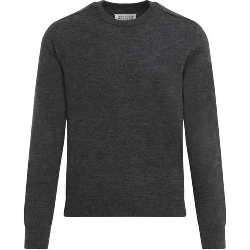 Charcoal Grey Wool Crewneck - Größe S - Maison Margiela - Modalova