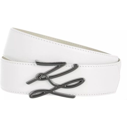 Gürtel - K/Autograph Belt Medium - Gr. L - in - für Damen - Karl Lagerfeld - Modalova