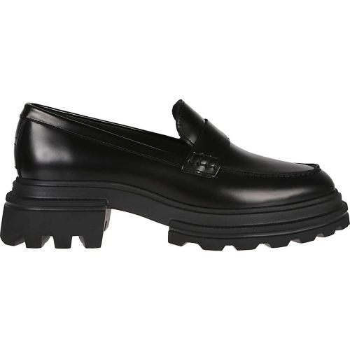 Loafer - Black leather H674 loafers - Gr. 36 (EU) - in - für Damen - Hogan - Modalova